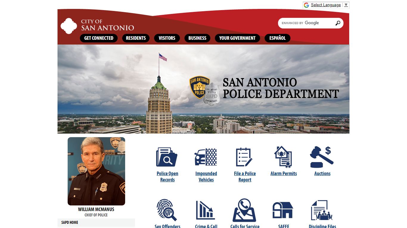 SAPD - San Antonio Police Department